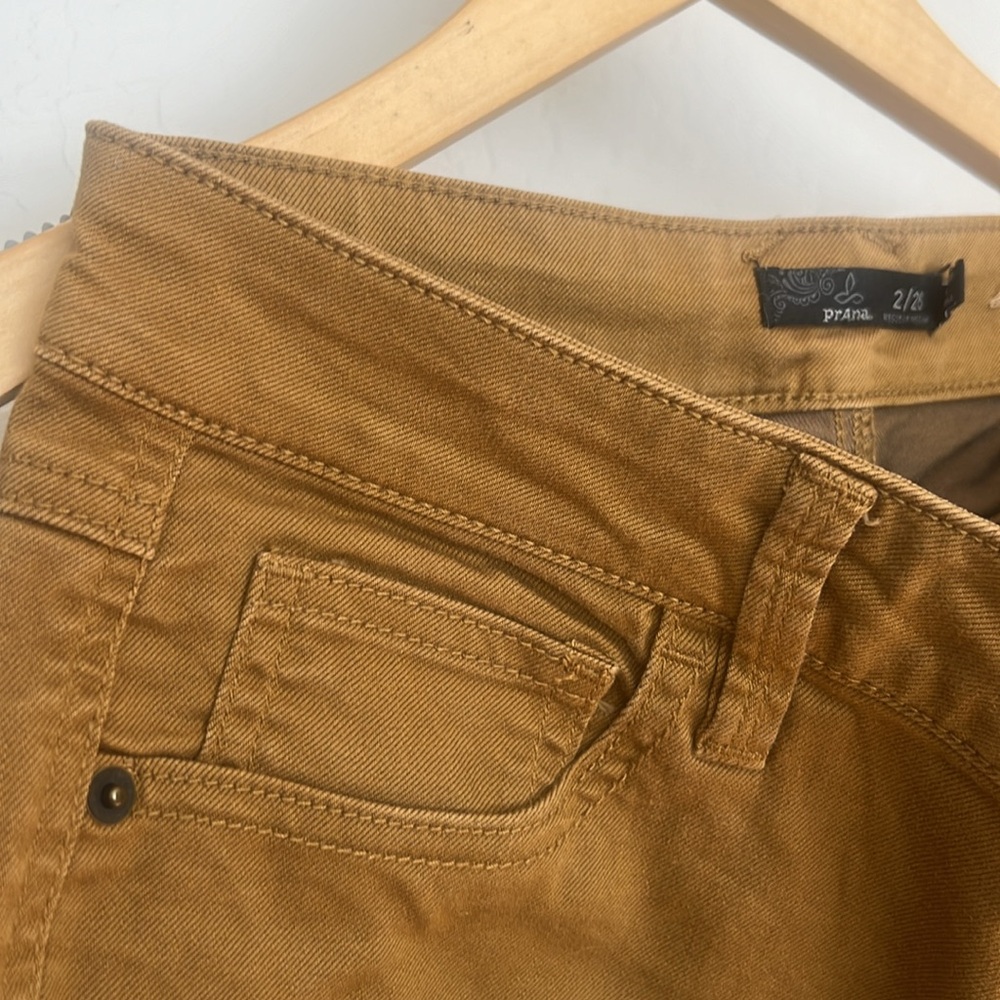Prana copper brown color denim skinny jeans. Size 2/26. Brand new, without tags.